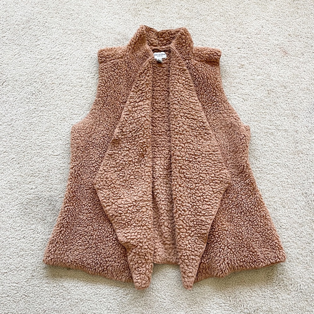ARIZONA Brown Fluffy Cardigan
